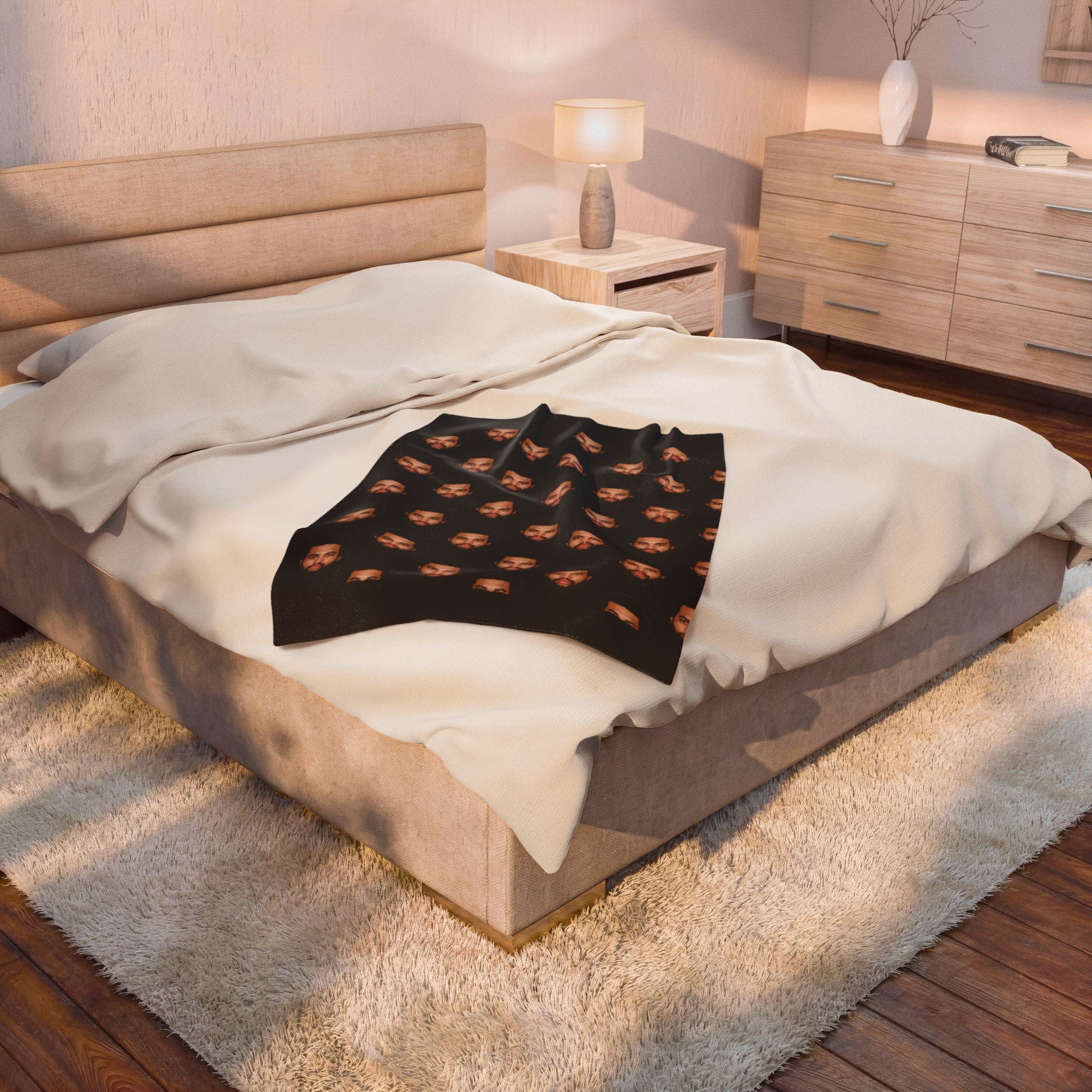 Caleb Williams Plush Blanket