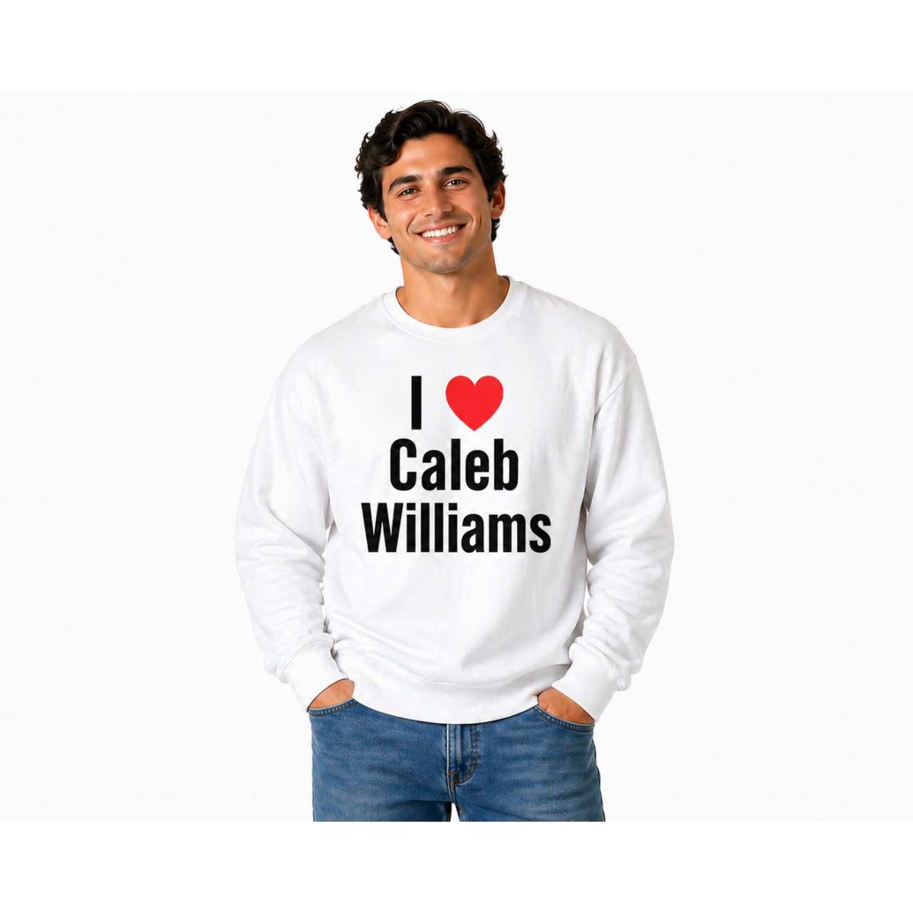 I Love Caleb Williams Sweatshirt