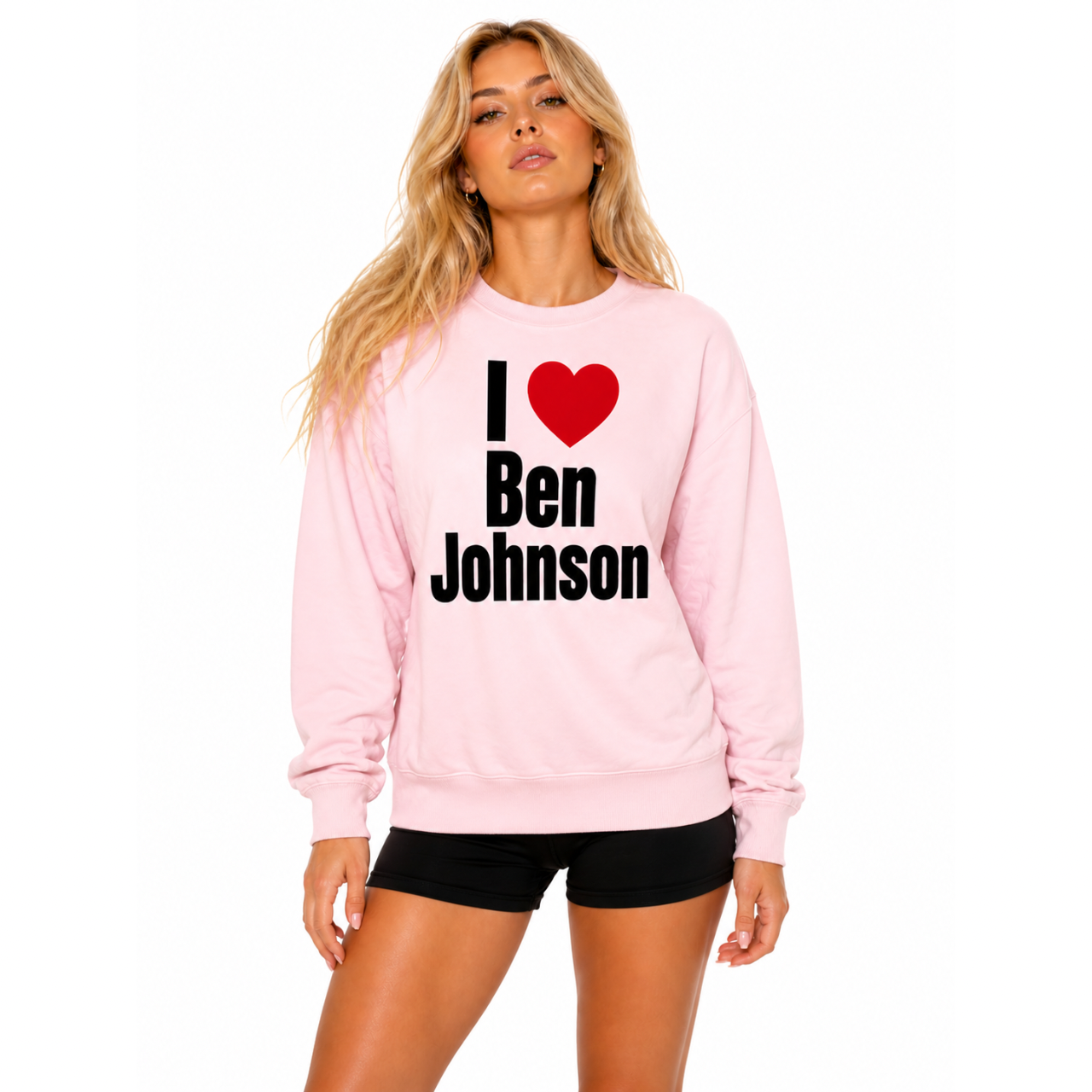 I Love Ben Johnson Sweatshirt