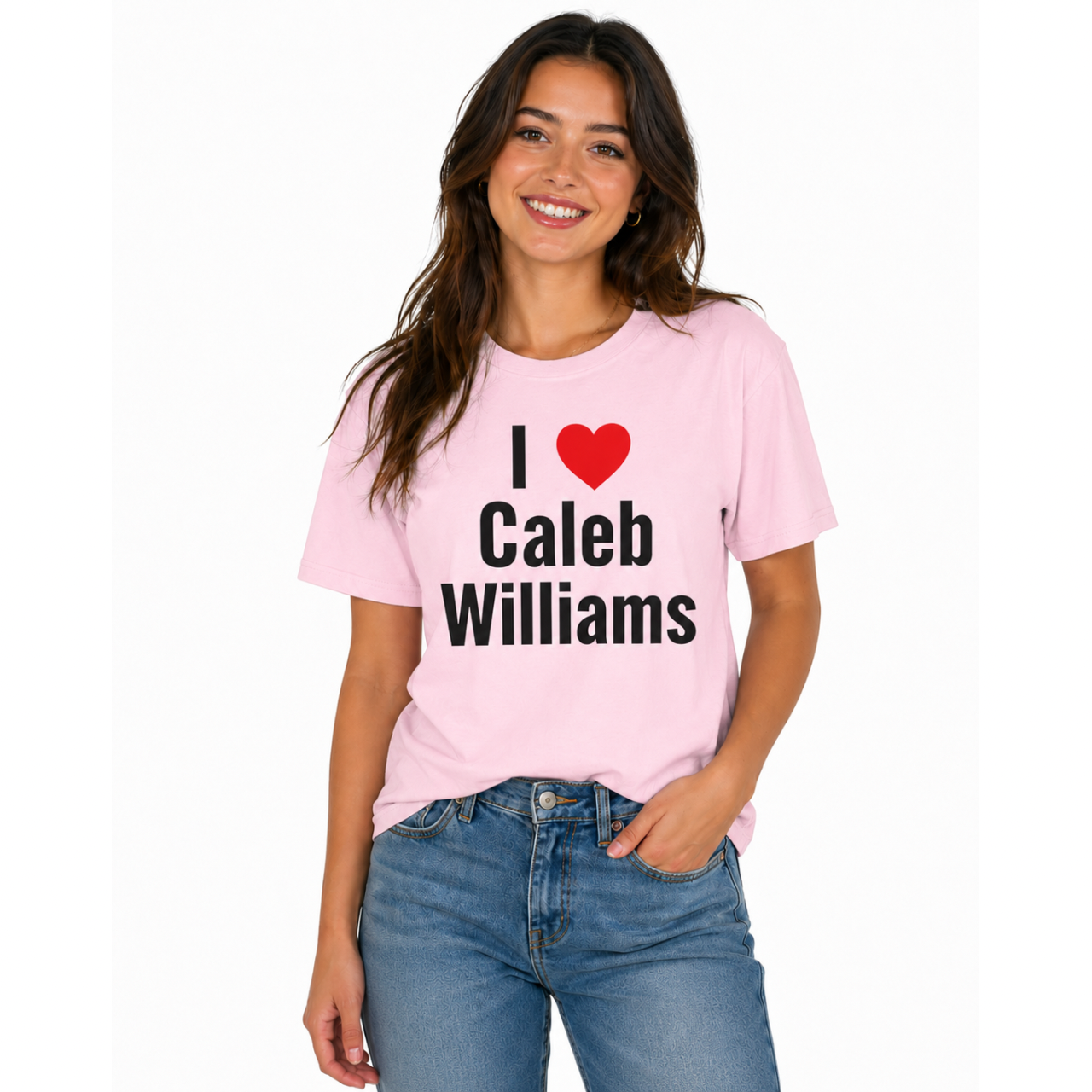 I Love Caleb Williams Tee