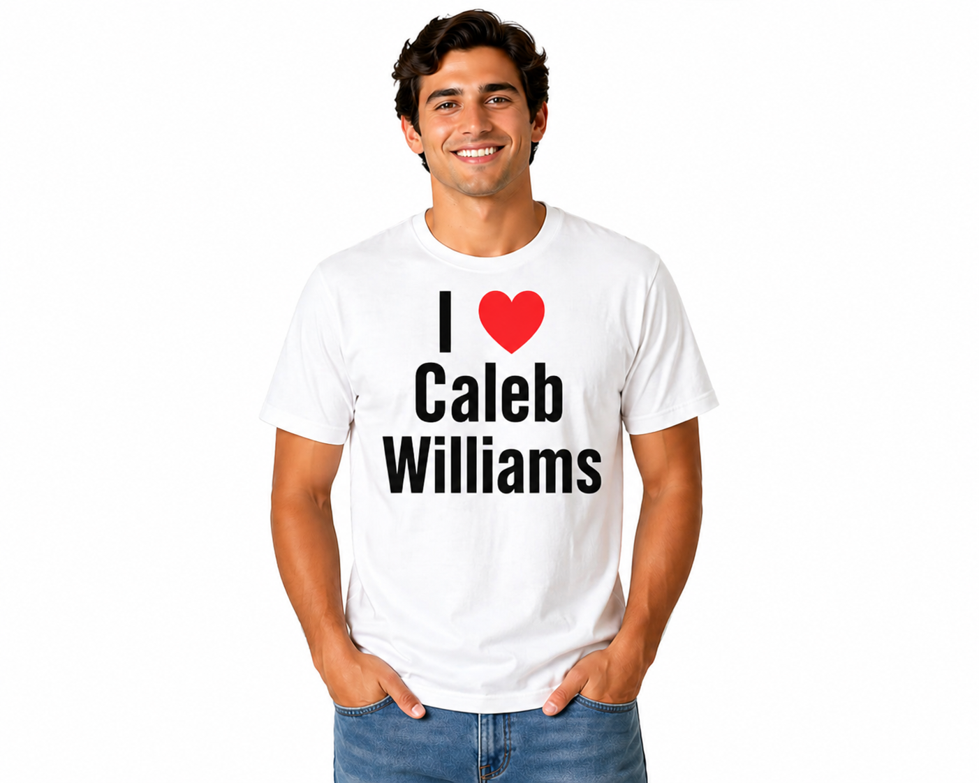 I Love Caleb Williams Tee