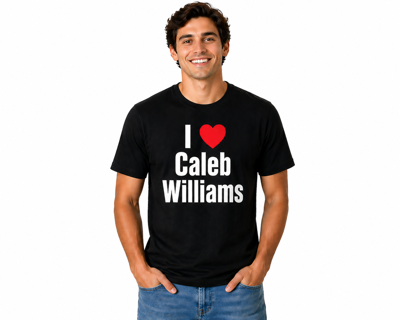 I Love Caleb Williams Tee